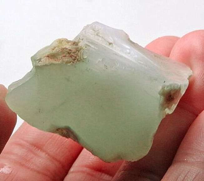 Rough cut 92ct green Opal