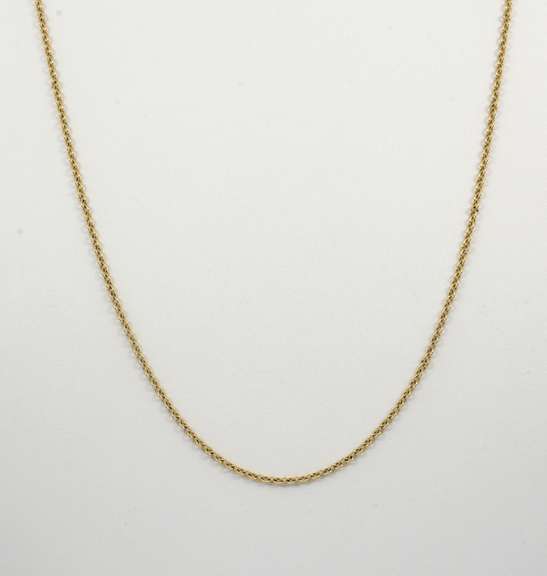 Sturdy Cable Link Necklace