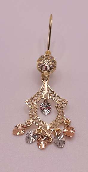 14kt Solid Yellow Gold Earrings