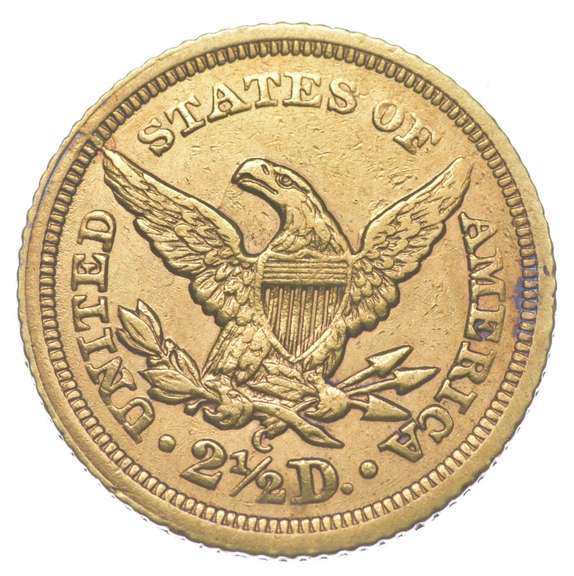1841-C $2.50 Liberty Head Gold Quarter Eagle