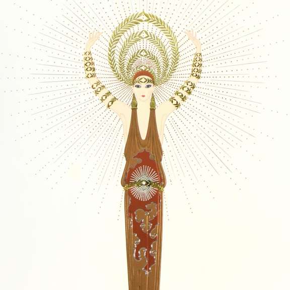 Diana (Myths Suite) by Erte (1892-1990)