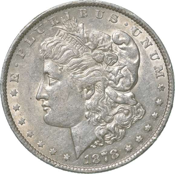 1878 Rev 79 Morgan Silver Dollar