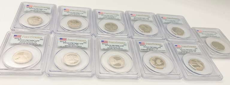 Very nice 11 certified quarters