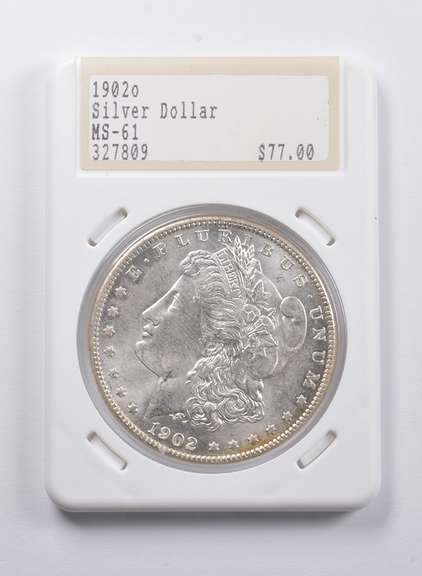 1902-O Morgan Silver Dollar Hannes Tulving