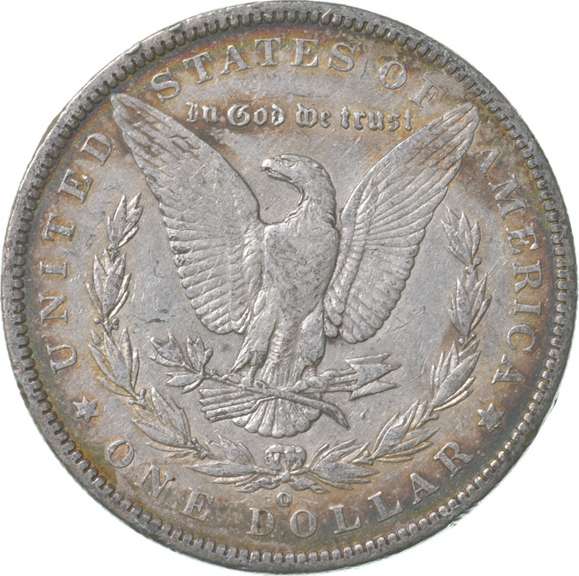 1888-O Morgan Silver Dollar- Great Color/Tone