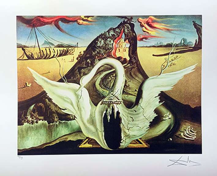 Salvador Dali, Swan Bacchanale