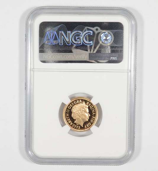 PF70 UCAM 1999 Great Britain 1/2 Sovereign - Graded NGC