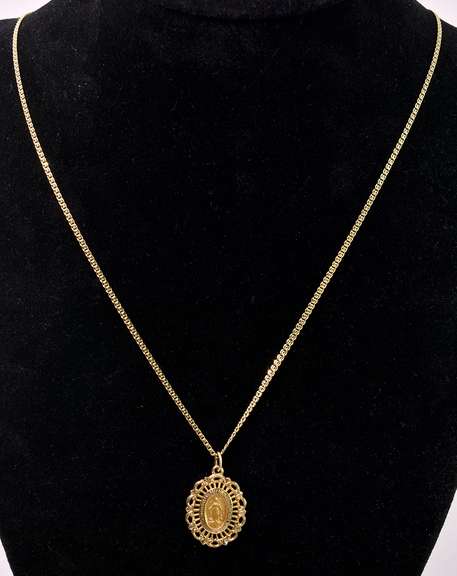 Everlasting Pedant Necklace In 14K Yellow Gold