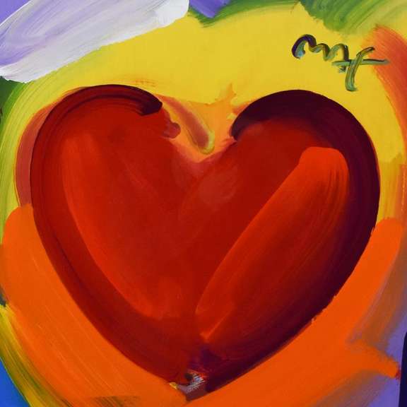 Heart by Peter Max