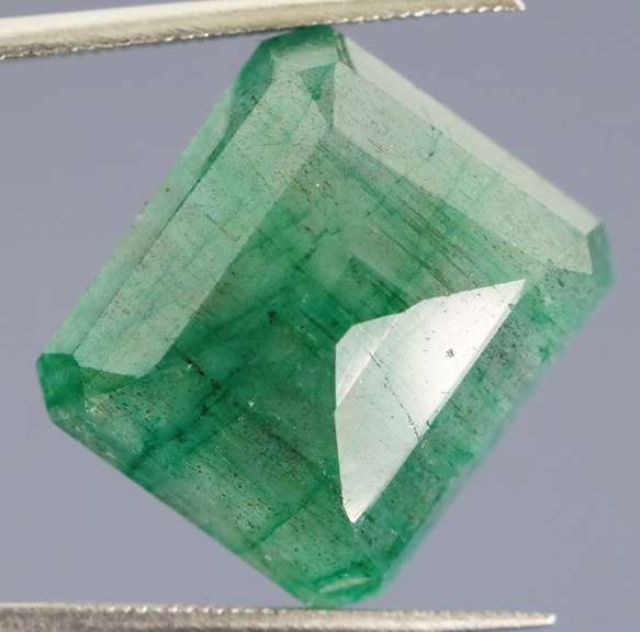 Rich forest green 12.37ct Zambian Emerald