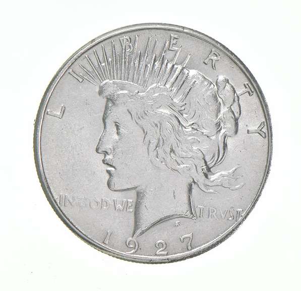 1927-S Peace Silver Dollar