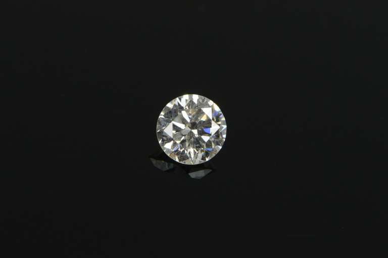 EGL 1.38 Ct Round Brilliant Cut J Color I1 Clarity Diamond