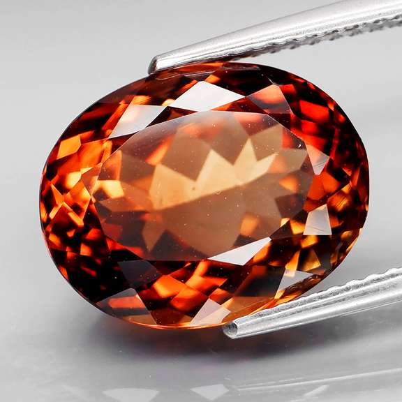 Stunning 9.04ct eye clean Imperial Topaz