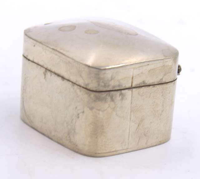 Vintage 925 Sterling Silver Mexico Signed Trinket Box