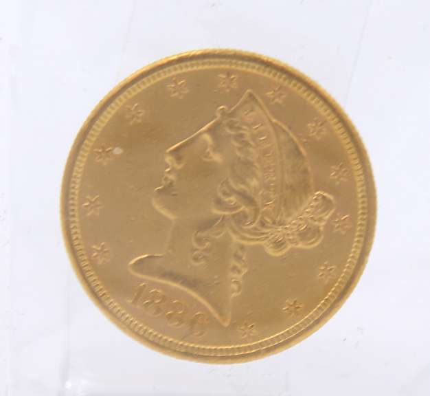 1886 $5 Liberty Head US Gold Coin
