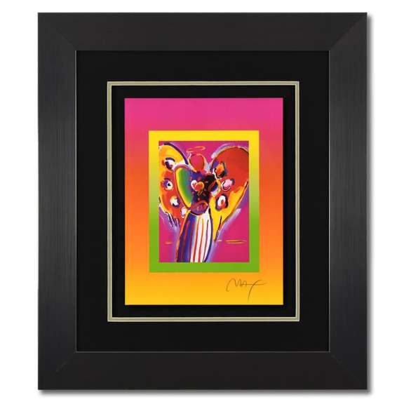 Angel with Heart on Blends by Peter Max