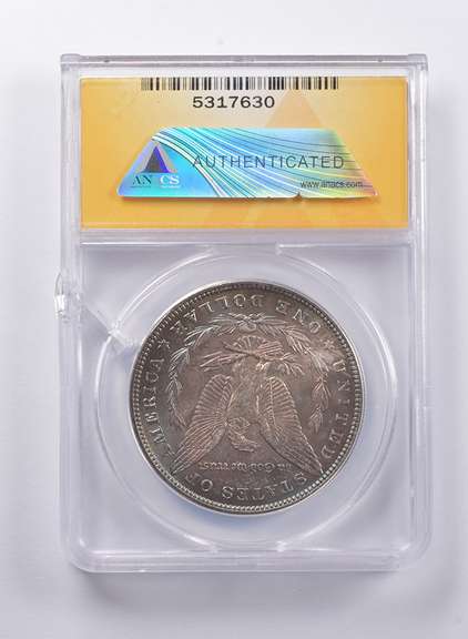 MS64 1887 Morgan Silver Dollar ANACS