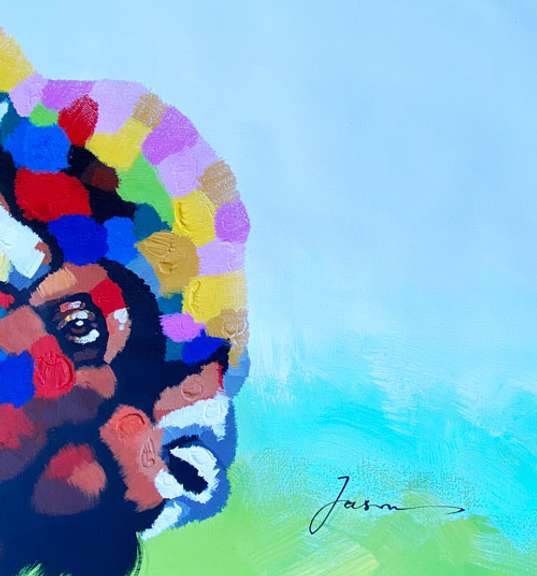 UNIQUE BEAUTIFUL PAINTING ON CANVAS