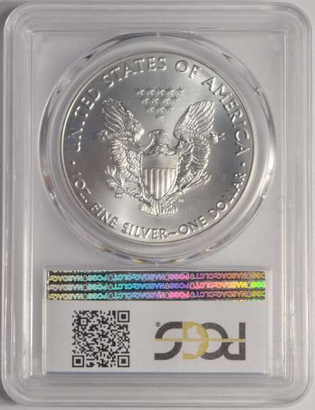 2018 American Silver Eagle PCGS MS70
