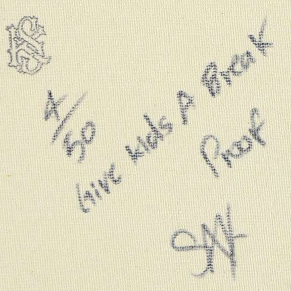 Fidel Castro by Steve Kaufman (1960-2010)