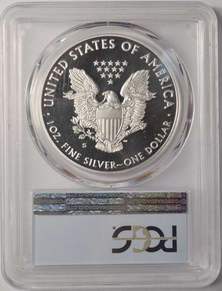 2017-S Proof American Silver Eagle PCGS PR70DCAM Congratulations Set