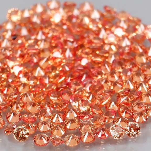 Excellent 3.07ct diamond cut Songean Sapphire set