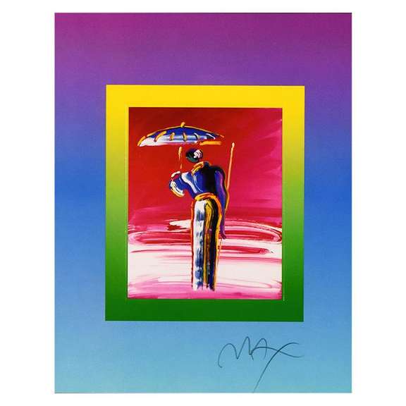 Sage with Umbrella and Cane on Blends by Peter Max
