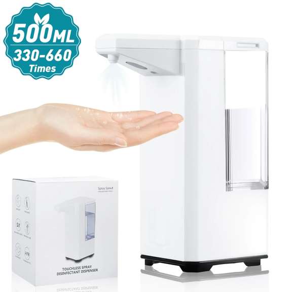 500ml Automatic Induction Alcohol Spray Hand Sanitizer