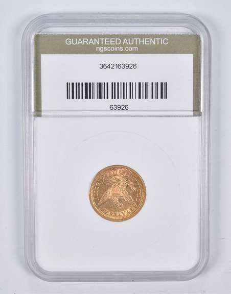 1861 $2.50 Liberty Head Gold Quarter Eagle