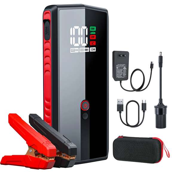 2000A 20000mAh Car Jump Starter Battery Booster USB