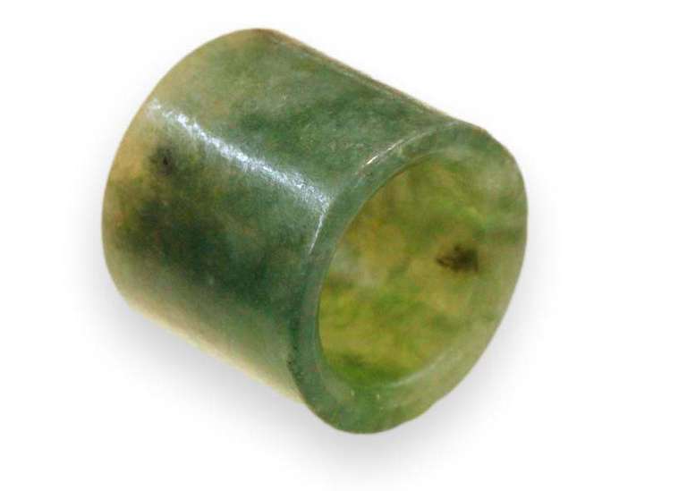 Ching Dynasty Jadeite Archer's Ring - 30 gr.