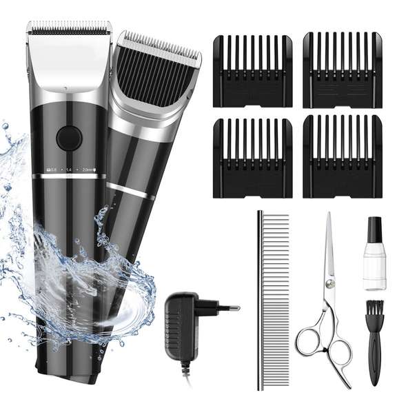 8W Dog Hair Clipper Professional Rechargeable Cordless