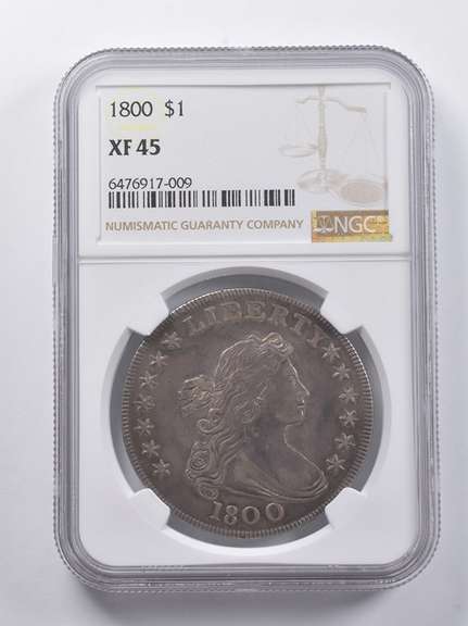 XF45 1900 Draped Bust Dollar NGC