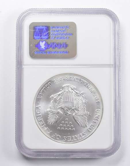 MS70 2003 American Silver Eagle NGC