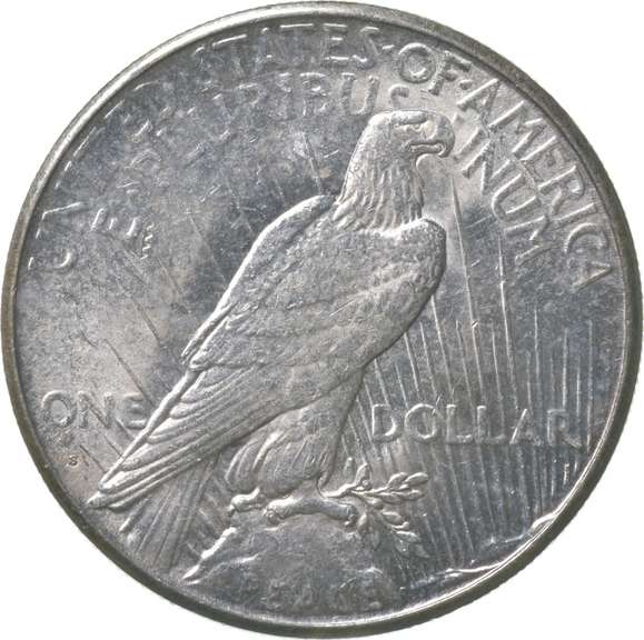 1925-S Peace Silver Dollar