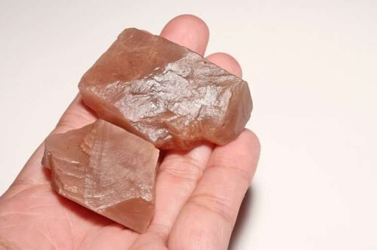 Natural 218ct Sunstone pair