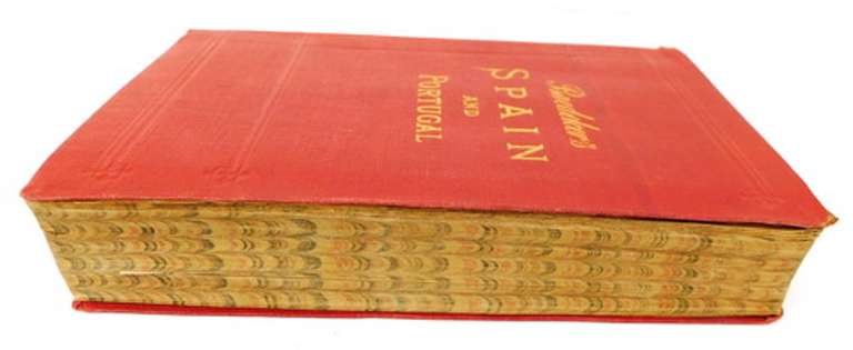 1913 Baedecker's Spain & Portugal Travel Guide