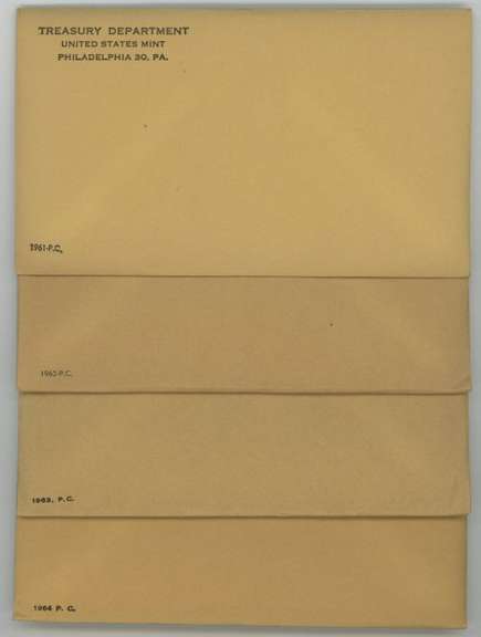 4 Diff. Unopened US Silver Proof Sets 1961 to 1964