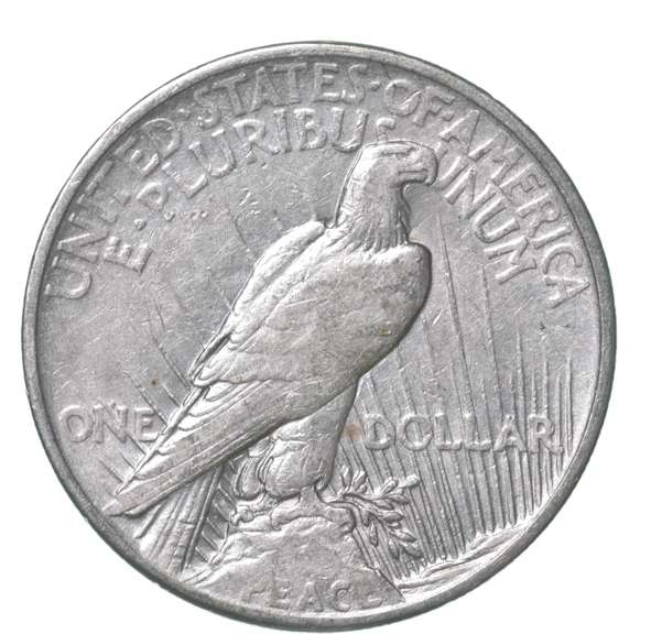 1921 Peace Silver Dollar