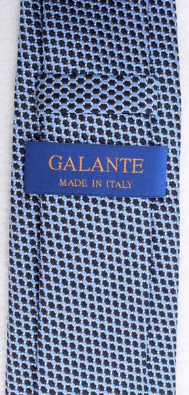 Fine Quality Italian Hand Made Silk Tie By Galante