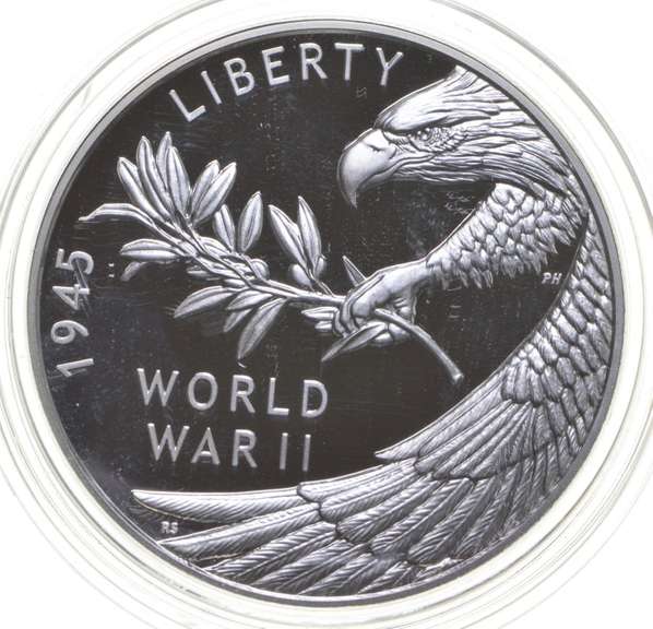 2020 End Of World War II 75th Anniversary - .999 Fine Silver Medal