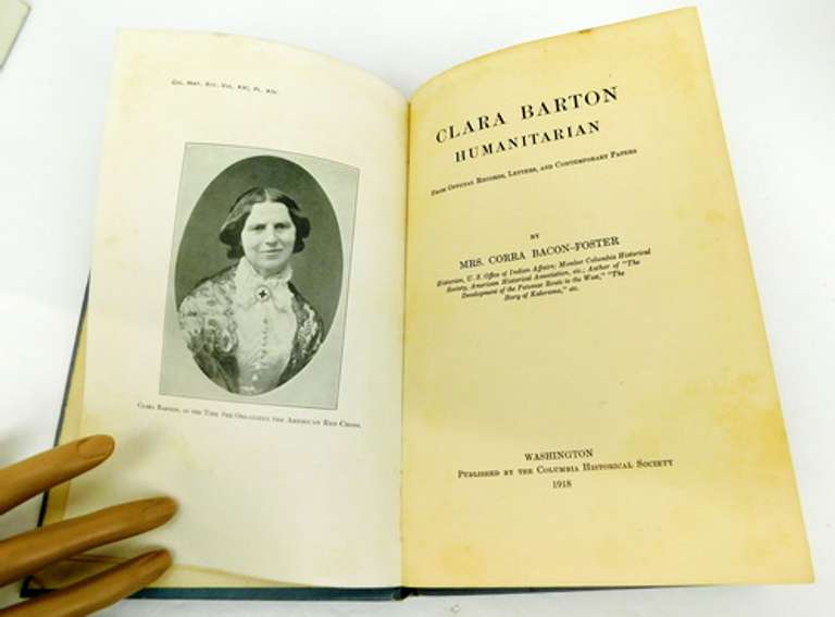1918 Clara Barton, Humanitarian - Red Cross