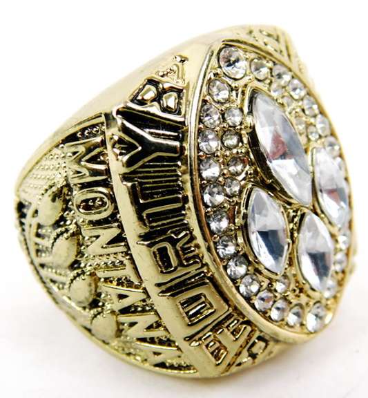 Joe Montana 1988-89 Replica Super Bowl Ring