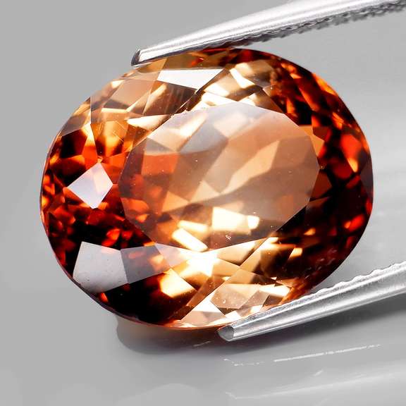 Premium 11.32ct bi-color Imperial Topaz
