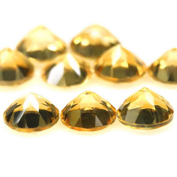 Ravishing 11.14ct top golden eye clean Citrine set