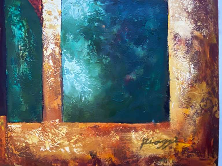 UNUQUE BEAUTIFUL PAINTING ON CANVAS