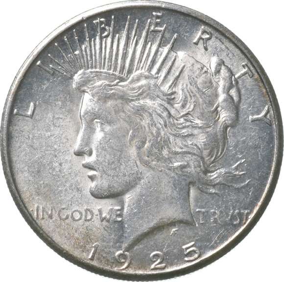 1925-S Peace Silver Dollar