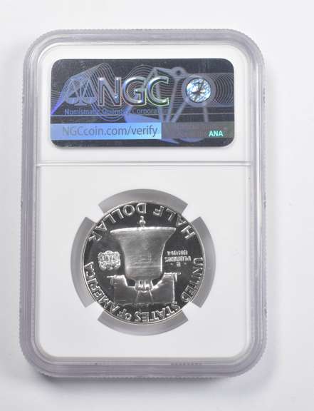 PF66 CAM 1956 Franklin Half Dollar Type 2 NGC