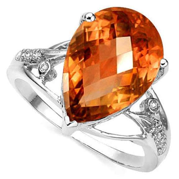 5.48 CT YELlOW MYSTIC GEMSTONE SILVER RING