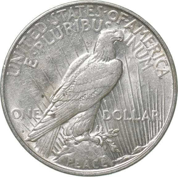 1927-D Peace Silver Dollar